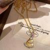 Xiaohongshu Trendy Christmas Tree & Hat Necklace: Stylish & Luxurious Fashion Accessory
