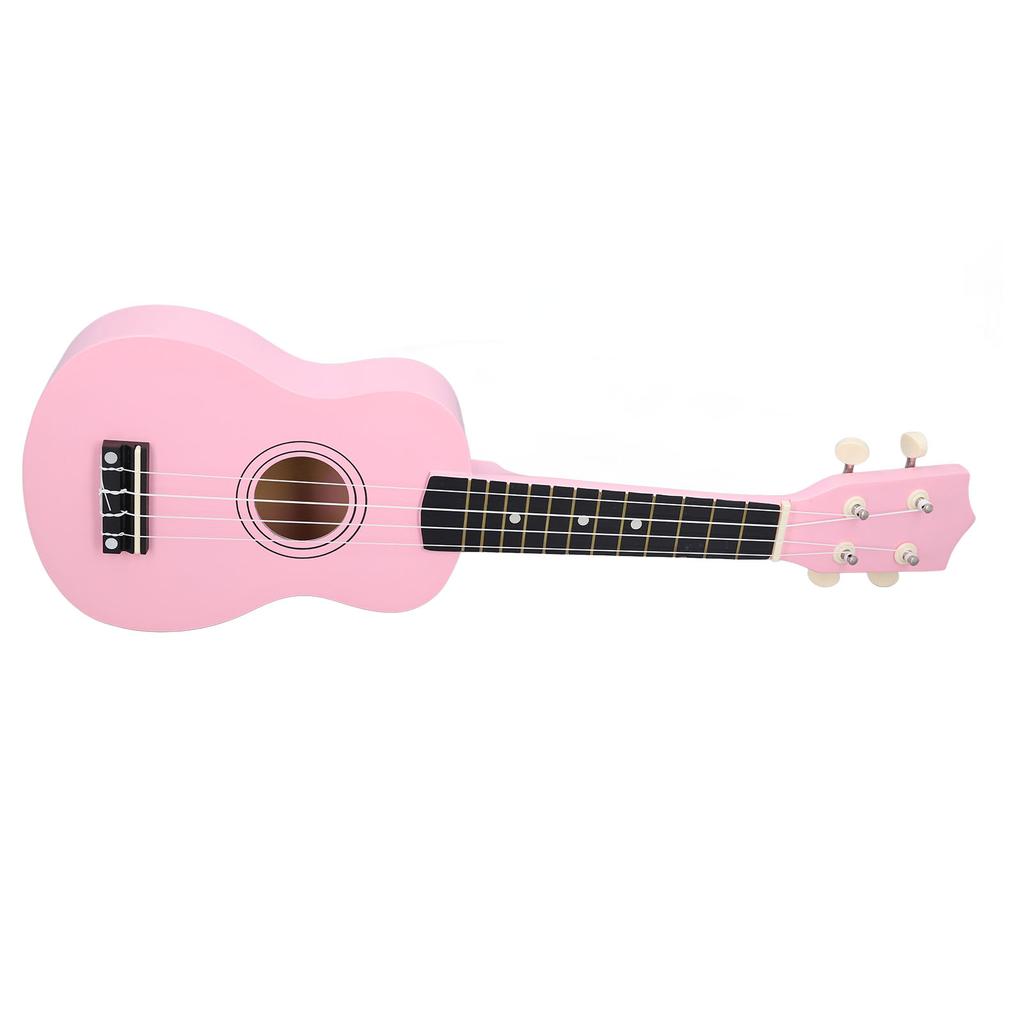 Kids Toy Ukulele Guitar Wooden Kids Toy Guitar 4 Strings Small Guitar Portable Lightweight Kids