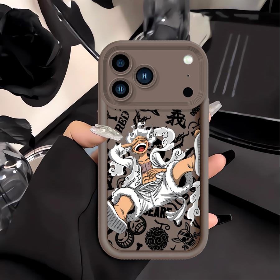 Case for Apple iPhone 17 Pro Max 11 Air 13 Mini 15 16e 16 12 14 Plus XR XS Phone Cover One Pieces Anime
