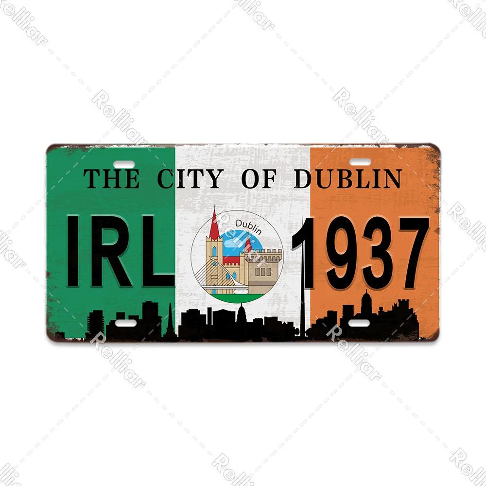 The City Of Your Place Metal Tin Sign Vintage City Plaque Decor for Bar, Wall, Paris New York Berlin Gift Poster Various Regions