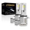 LTONXEN HB4 9006 LED Vehicle Inspection 6500K High 16 LED HB4 LED Fog Halogen Easy Instant Pack of 2 for Cars Headlights, Compliant, White,