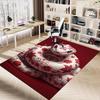 1PC Snake Floral Non-Slip Floor Carpet Compatible for Office&Living Room&Bedroom&Dining room - Flat-Weave Machine-W283