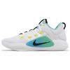 Hyperdunk X Low EP White Teal Gradient Men Sneakers Black Opti-Yellow FN3441-101