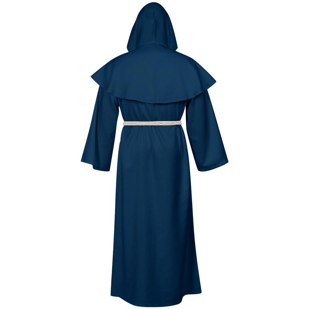 Medieval Monk Robe, Monk Costume, Wizard Costume, Priest Costume, Performance Costume, Halloween Costume