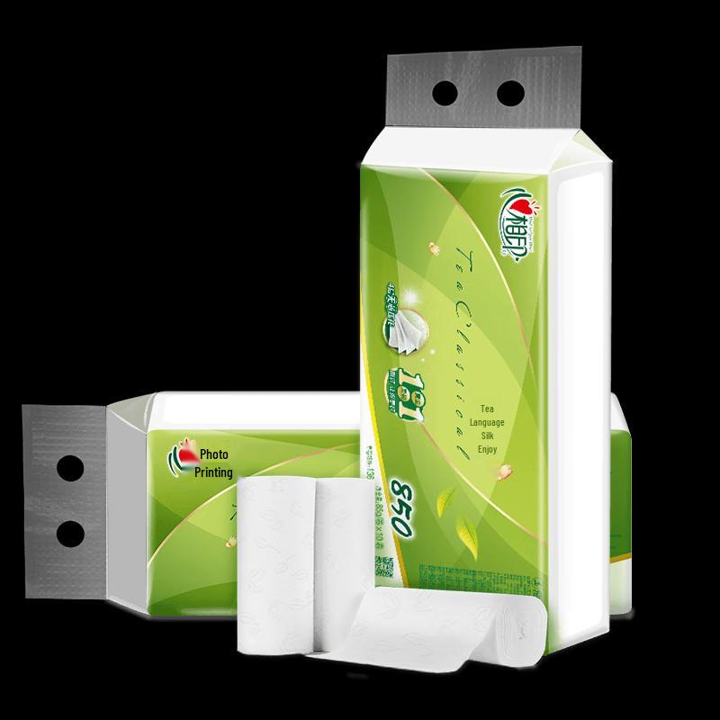 Mind Act Upon Mind Tea Language Silk Enjoy 4-Ply Toilet Paper