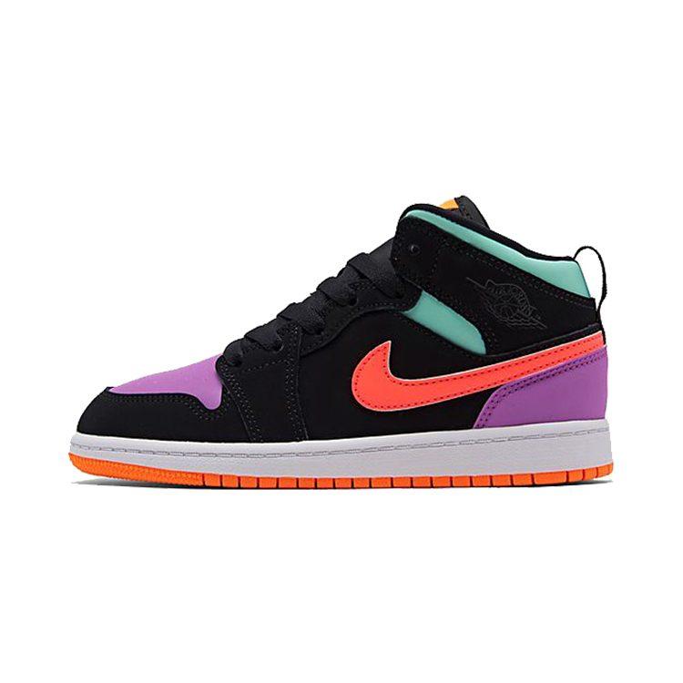 Jordan 1 Mid PS Black Multi 640734-083