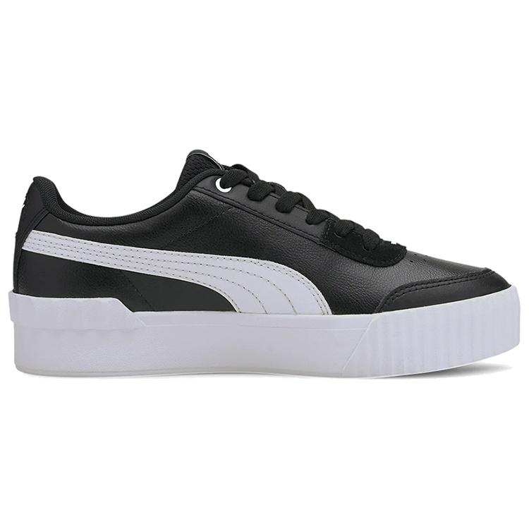 (WMNS) PUMA Carina Lift 'Black White' Women's 373031-06