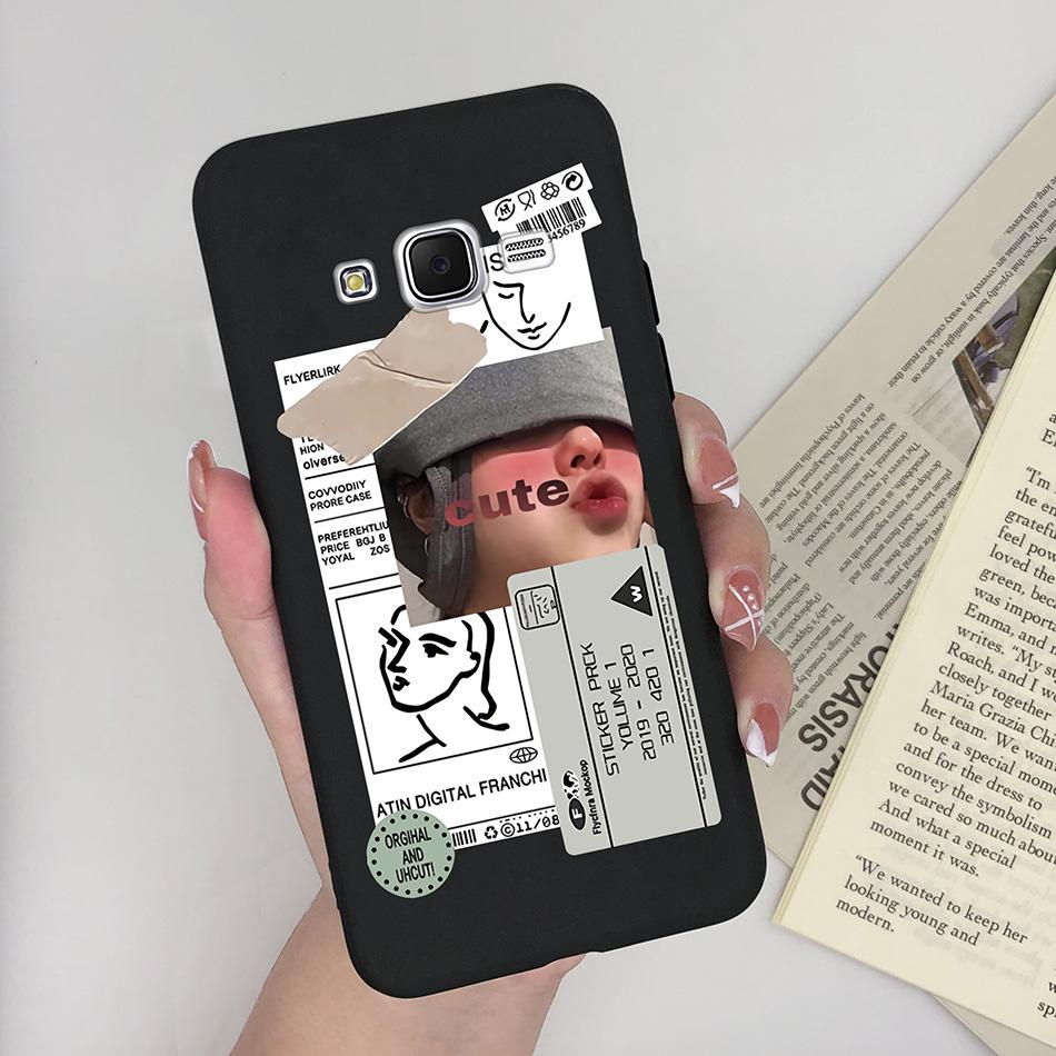 For Samsung Galaxy J5 2015 J500F J5 2016 2017 J510F J530F Case Shockproof Bumper Cute Cat Dinosaur Phone Cover SamsungJ5 Fundas