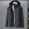 Waterproof Breathable Windbreaker Jacket Women Outdoor Hooded Long Sleeve Leaf Print Single Layer Zipper