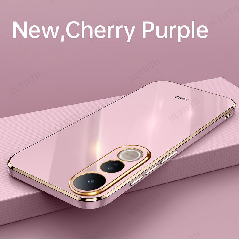 6D Plaiting Soft TPU Phone Cases For VIVO V50 Lite 5G Case Vovo V 50 V50Lite Silicone Shockproof Back Cover Carcase Capa Carcase