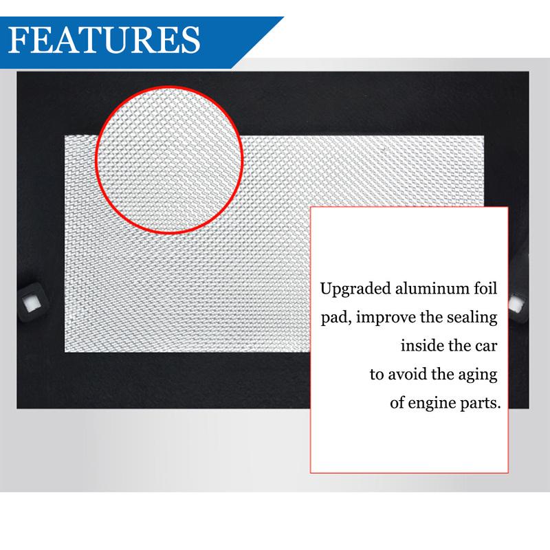 For Toyota Corolla Levin 2019-2022 Front Engine Hood Insulation Pad Soundproof Mat Cover Foam Sound Heat Cotton Fireproof