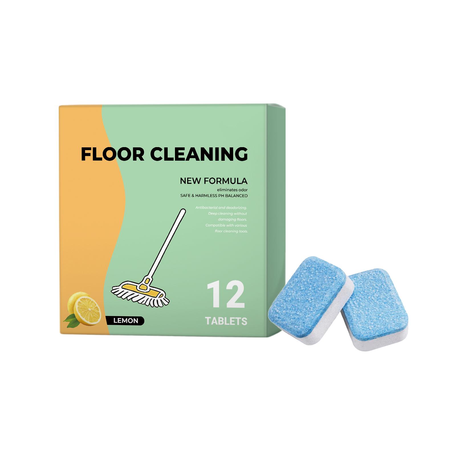Jakehoe Floor Cleaning Tablets - Multi-Surface Cleaner, Dissolving Tablets for Hardwood, , and Laminate One Size зелёный