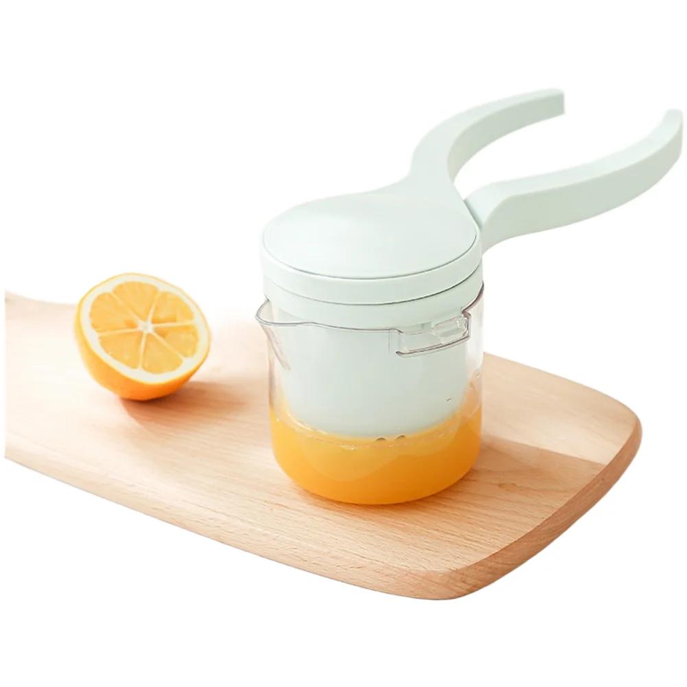 Manual Citrus Juicer with Spiral Press Mechanism for Efficient For Lemon Orange Juice Extraction and Easy Cleaning