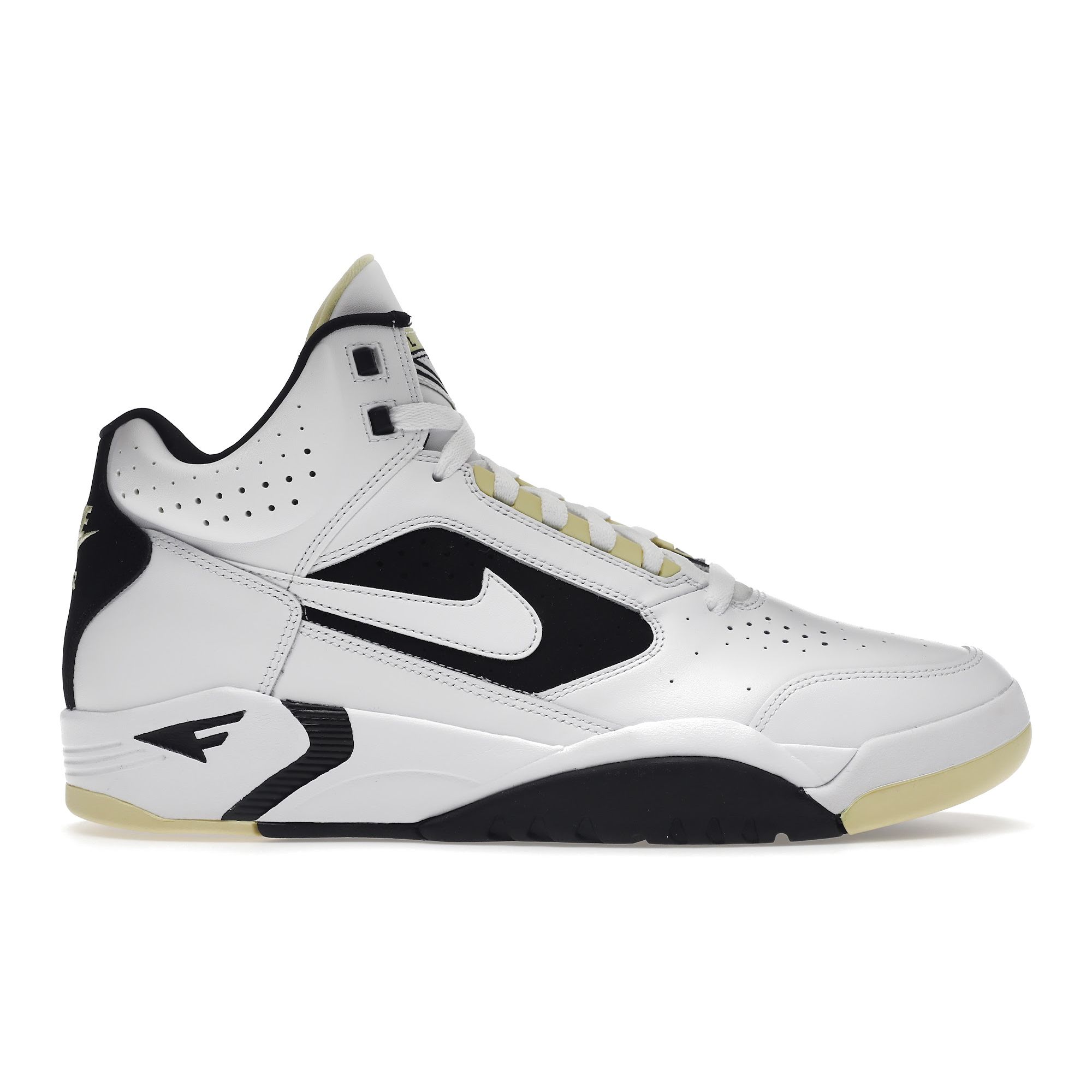 

Мужские кроссовки Nike Air Flight Lite Mid White Black Lemon DV0824-100