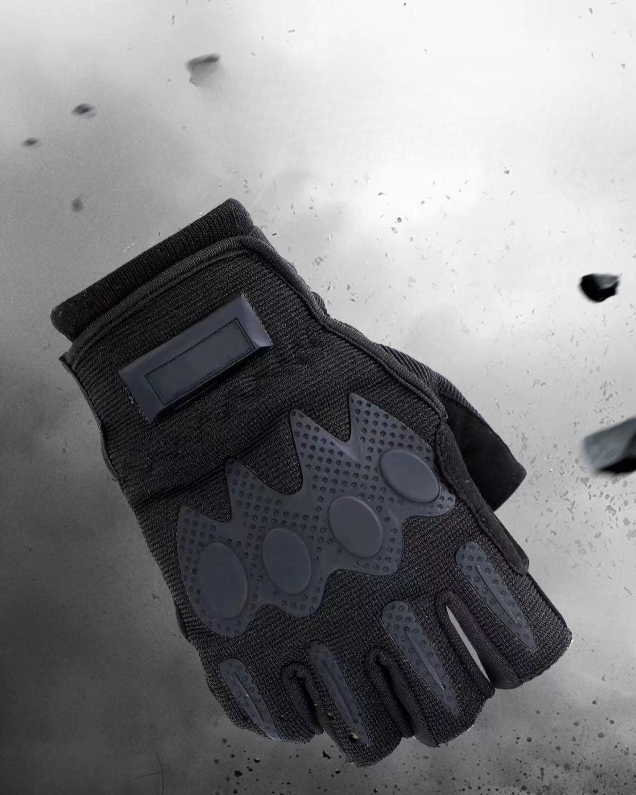 Tactical Glove Standard Training Full Finger Half Finger Men s Winter Gloves Cold resistant Gloves Warm and Velvet M