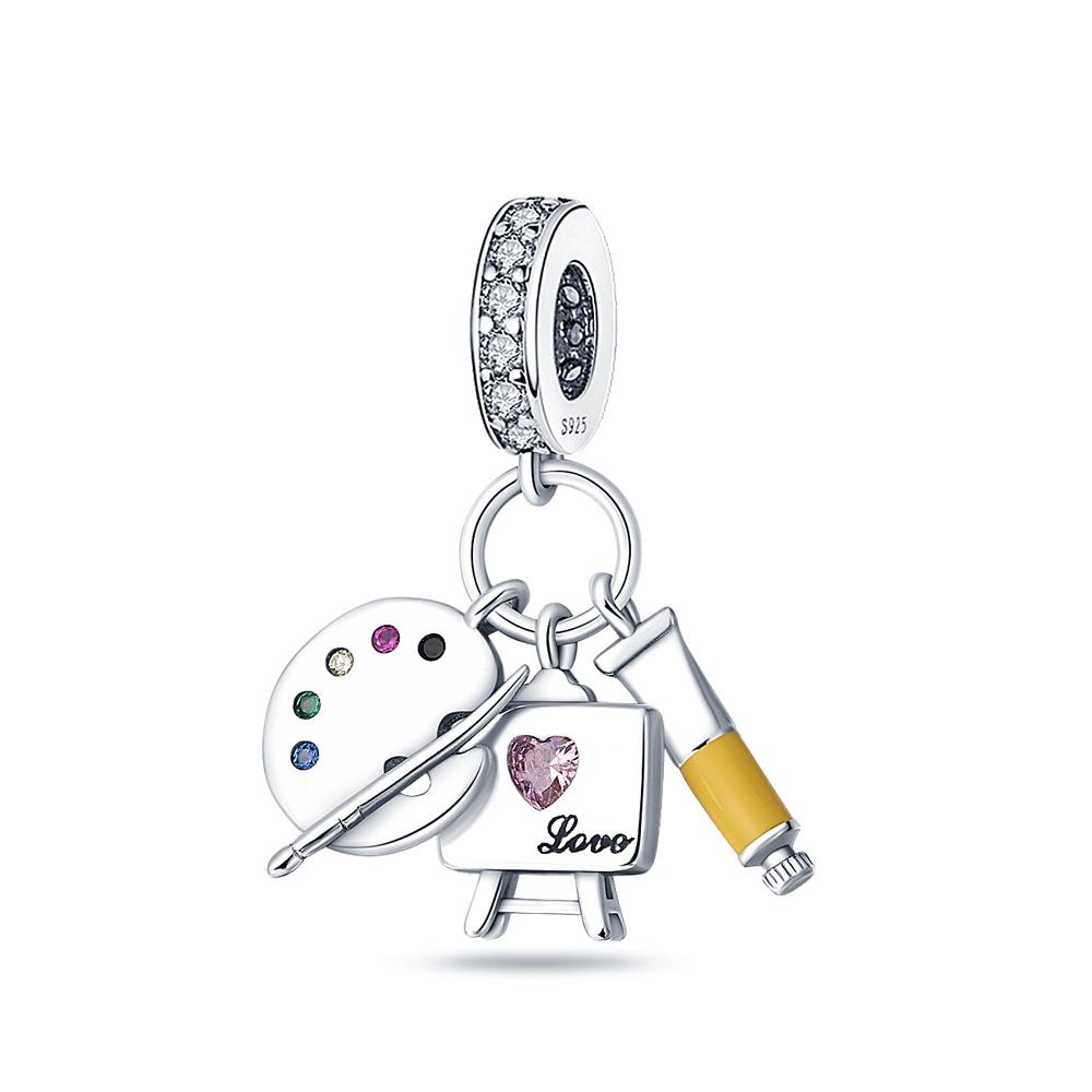 Famous Painting Series And Celebrity Pendants Copper Colors For Charms Copper Colors Original Bracelet For Jewelry Making