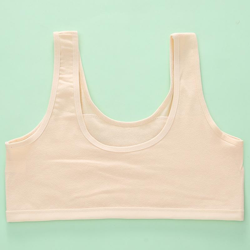 Cotton Underwear Student Bra Girls Vests Training Bra 8-16years