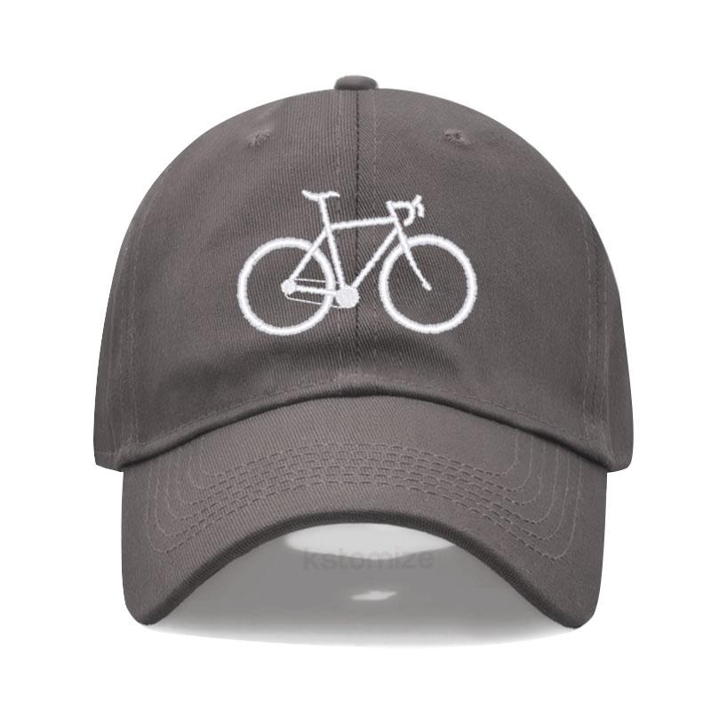 Soft Cotton Baseball Cap for Women Men Adjustable Fashion Bicycle Embroidered Dad Hat Unisex Classic Golf Caps