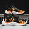 Outdoor Basketball Shoes Men's Shoes Summer Mesh Breathable Shock Absorption Lightweight Large Size Sports Shoes Combat Non-slip Boots Sneakers
