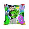 Alec Monopoly B Lucky Dragon Pillow Case  Graphic Pillow Cover Retro Trendy Cushion Cover For Sofa Couch Bed Living Room