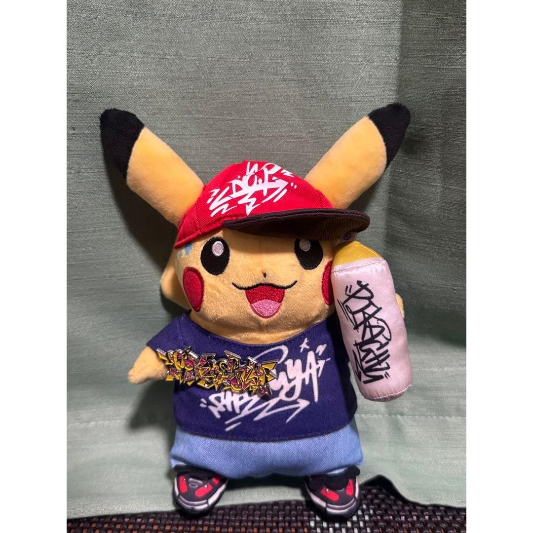Street Fashion Pokemon Center Shibuya Limited Pikachu Plush Toy