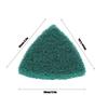 5pcs Triangle Scouring Pad Polishing Pad Self Adhesive Plate Grinding Machine Accessories