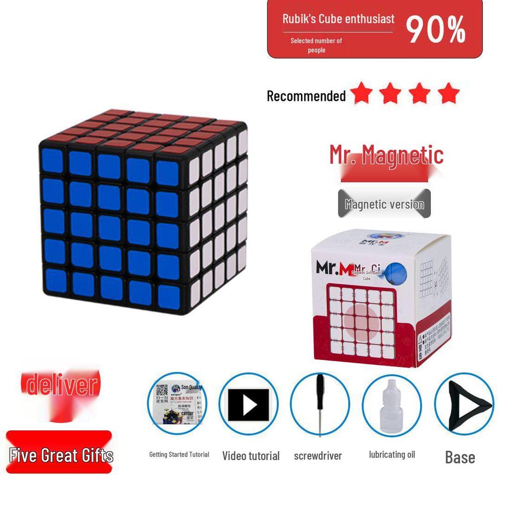 Shengshou 3x3 Magnetic Speed Cube for Competition and Beginner Students