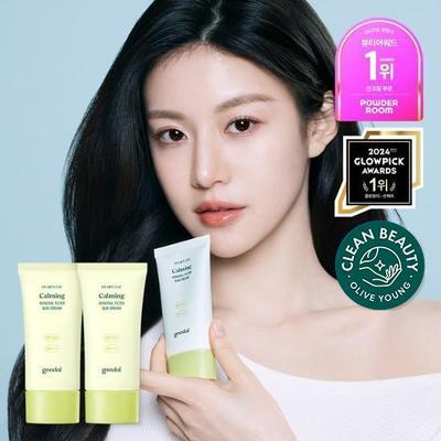 Goodal Clear Houttuynia cordata beruhigender mineralischer Sonnenschutz 50 ml 1+1 Plan