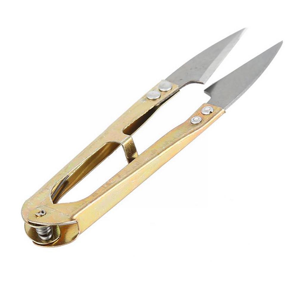 1 Pcs U Shaped Fishing Scissors Mini Fish Scissors Tools Cutter Fishing Application Colors Line of Different Embroidery