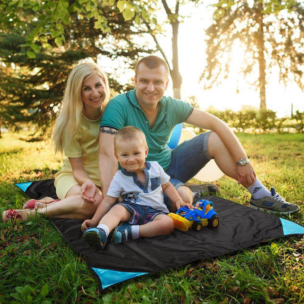 Ultralight Tent Floor Tarp with Sack Pocket Mat High Quality Beach Tarp Camping Hiking