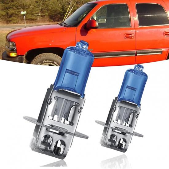 Halogen Headlights Fit For Chevrolet Chevy Tahoe 2000-2006 Headlight Bulbs,9005/HB3/H10 High Beam+ 9006/HB4 Low Beam+ 880/881/H27 Fog Light