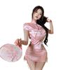 Sex underwear retro jacquard classical cheongsam uniform temptation sexy hot split passion suit