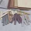 10pcs PVC Miniature Dollhouse Floor Boards Multicolors Dollhouse Floor Tiles  Fit 1:12 Dollhouse