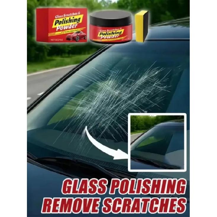 lyp58   Glass Polishing Powder For Car Glass Scratch Repair Suitable For All Scratches Car Window Polishing F//*-5*