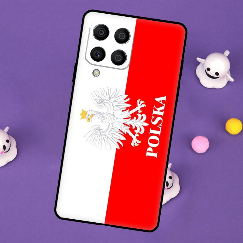

Poland Flag Cover For Samsung Galaxy M54 M14 M34 M33 M13 M23 M53 M15 M55 M31 M51 M20 M30s M32 M52 Case Samsung M21