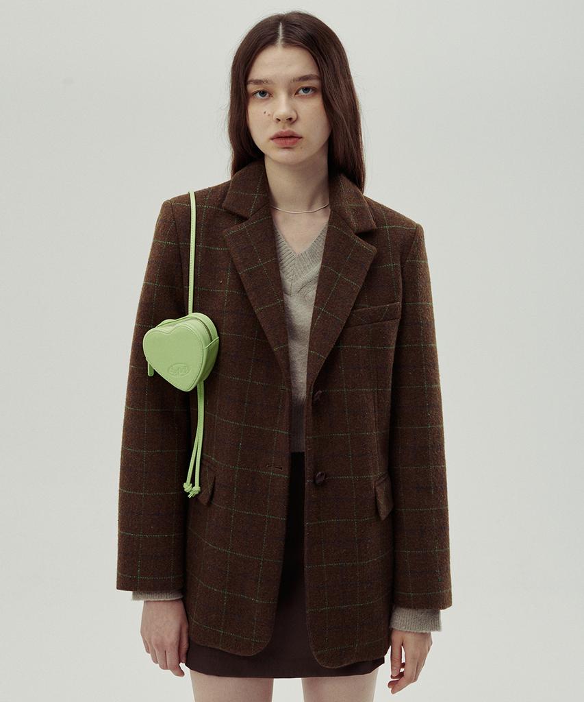 Sinoon Heart Bag (Apple Green)