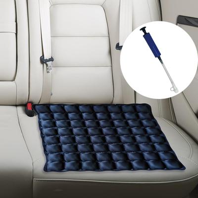 3D Inflatable Travel Cushion Seat Breathable Mat Pillow Padded for Fishing Office Chair