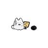Cartoon Symphony Orchestra Cats Enamel Brooches Funny Music Kitty Kitten Play Harp Piano Saxophone Lapel Pins
