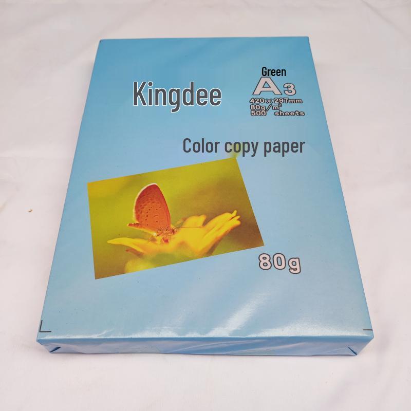 A4/A3 Color Copy Paper, 70g/80g, for Inkjet & Laser Printers - Ideal for Printing, Drafts, and Origami