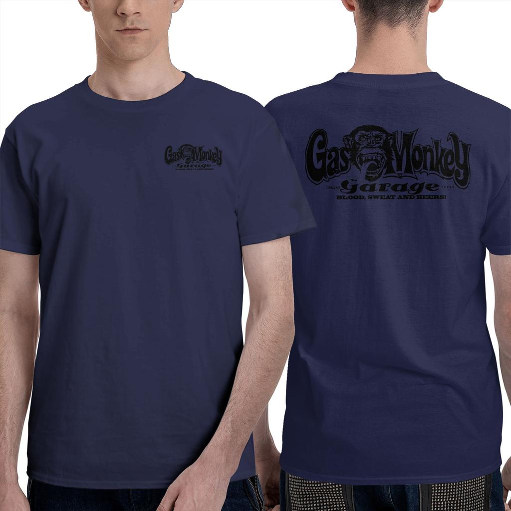 Men T-Shirt Gas Monkeys Garage Graphic T Shirts Popular  Summer Tees Streetwear Casual Cotton Tops Gift