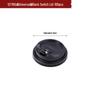 Yangge Disposable Paper Cup Lids, 12/16oz Flip Top