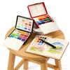 32 Colors Watercolor Paint Set Portable Storage Bag Painting Brush Palette Box Watercolor Pigment Set Art Suppies