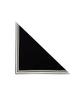 Tou [Set] Nc038 Solid Triangle Chiffon Silk Scarf & Scarfring