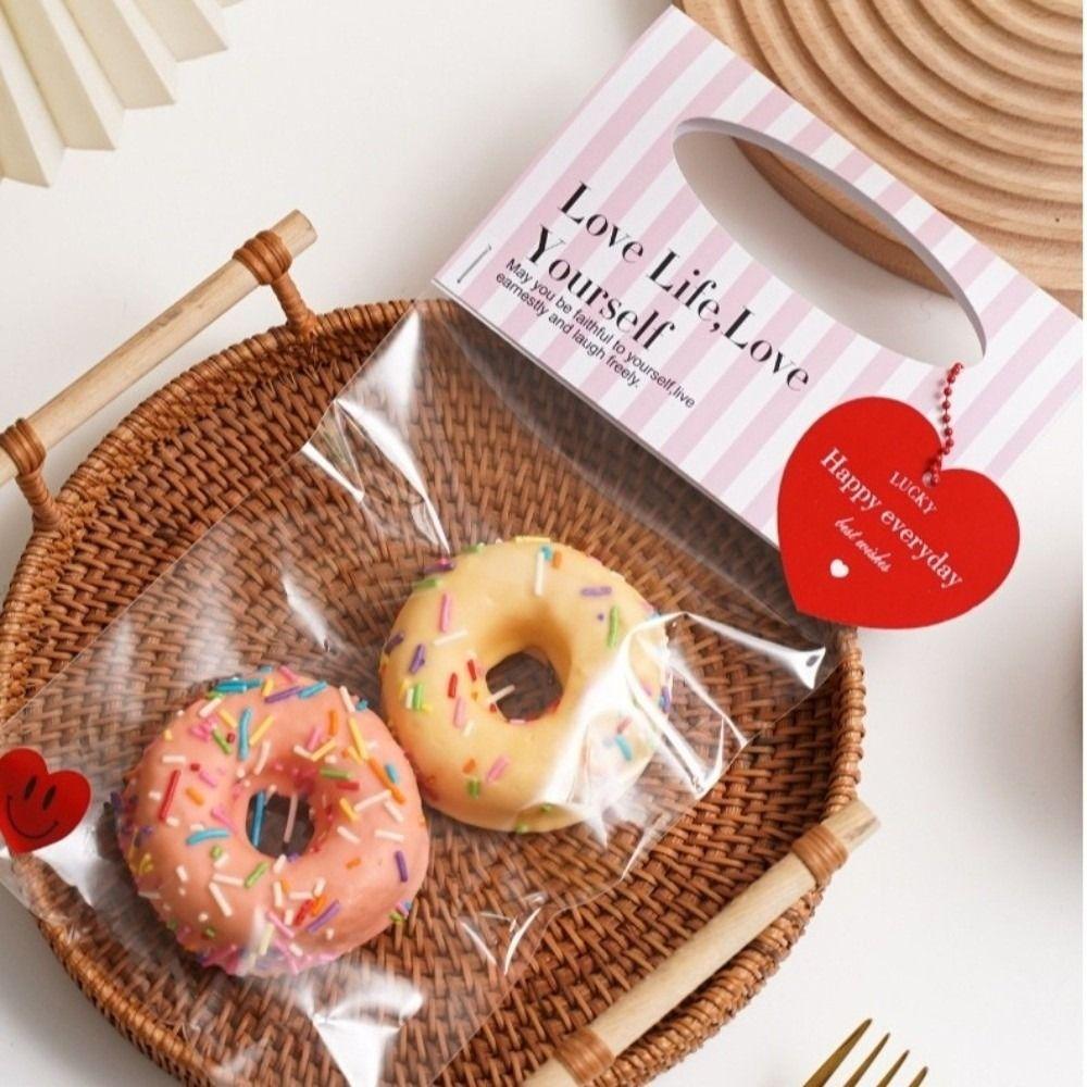 50 Pcs/pack Creative Heart Shape Packaging Hang Labels Heart Color Printing DIY Happy Every Day Tags Thanks Card Gift Decor