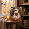 Handicraft Enthusiast Supply Halloween Faux Pearl Art DIY Kit, Spooky Cute 3D Beads Painting Crafts Multi Faceted Bead for Adults Beginners, Seasonal