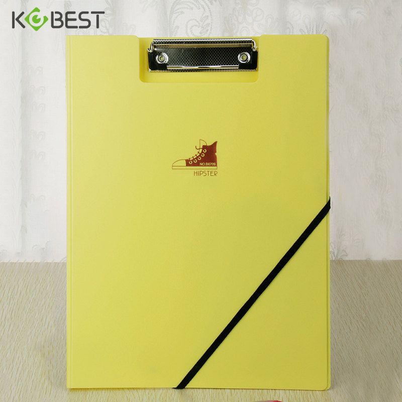 

Kobest Multifunctional A4 Folder Plate Holder Test Paper Material Ticket Clips Invoice Folder Office Office Supplies Pad Script Killing B6709-Yellow