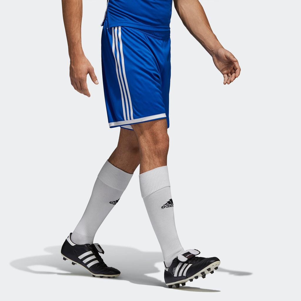 adidas Breathable Loose Comfortable Soccer Pants Unisex Bottoms Sapphire-Blue White CF9600