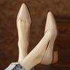 Fashion Sharp pointed women's single Shoes Shallow French high heels Fashion comfort ladies shoes Versatile elegant female pumps Mujer