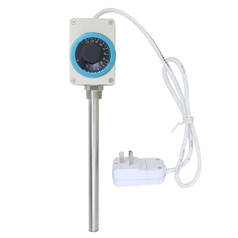 220V 800-2000W Radiador DN20 tubo de calefacción zona de temperatura ajustable control de temperatura barra calefactora eléctrica acero inoxidable