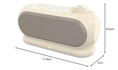 Tama Electronics TSPK001GY Wireless Small Ear Speaker with Remote Control for Louder TV Sound